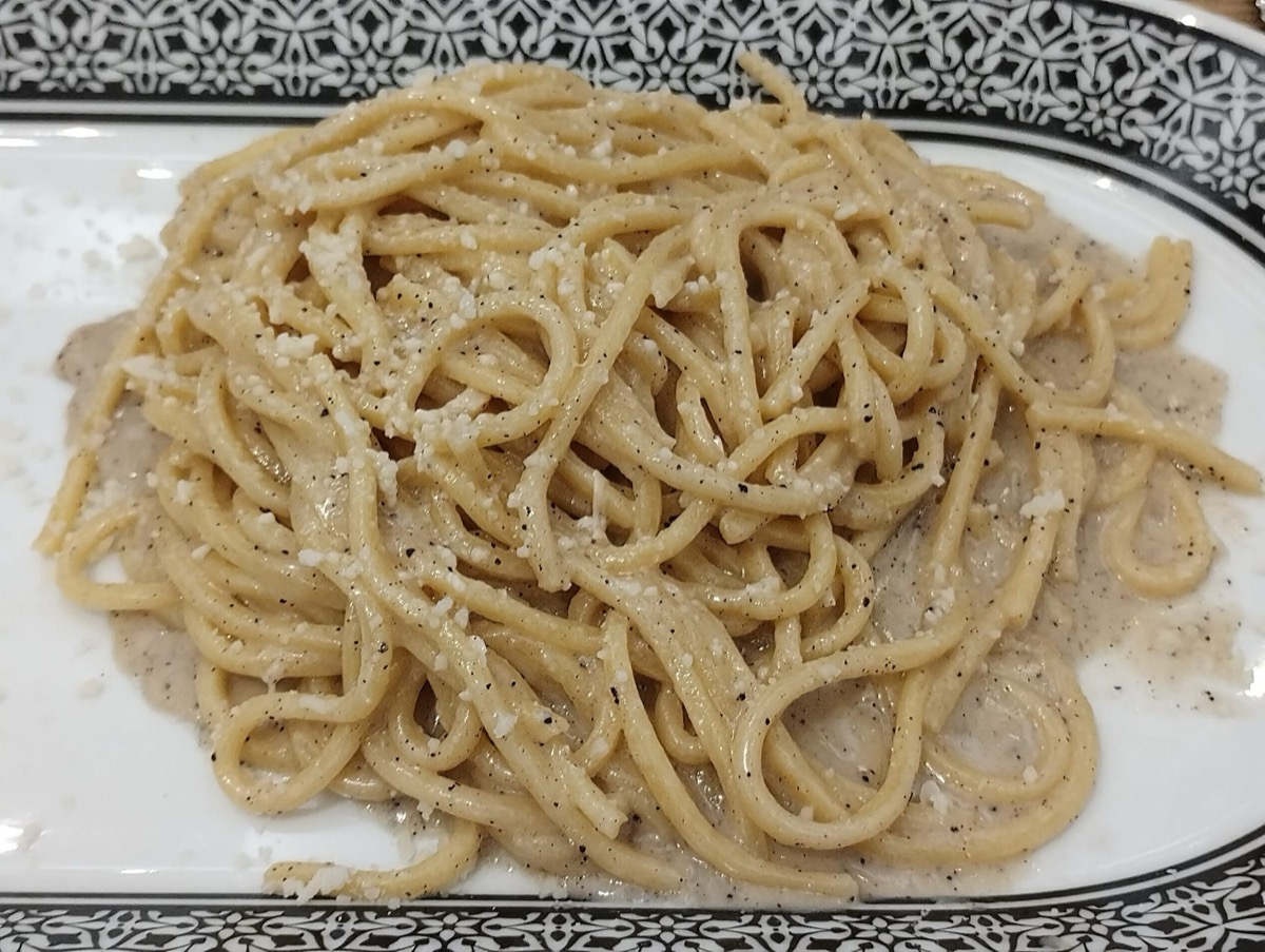 Pici Cacio e Pepe at Padella